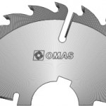 Пила для многопильных станков Omas 320 (320x3,2x80 z24+4) WZ